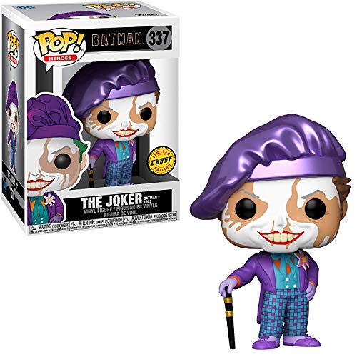 The Joke r [Batm an 1989] (Chase): Funk o Pop! Heroes Vinyl Figure Bundle with 1 Compatible 'ToysDiva' Graphic Protector (337 - 47709 - B)