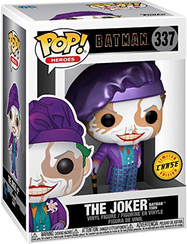 The Joke r [Batm an 1989] (Chase): Funk o Pop! Heroes Vinyl Figure Bundle with 1 Compatible 'ToysDiva' Graphic Protector (337 - 47709 - B)