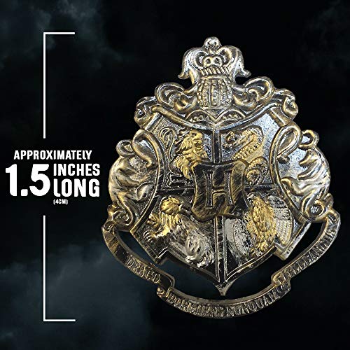 The Noble Collection Hogwarts Crest Gun Pin de metal