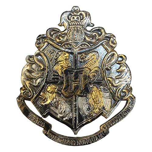 The Noble Collection Hogwarts Crest Gun Pin de metal