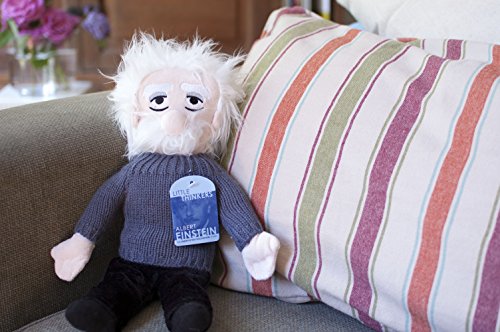 The Unemployed Philosophers Guild Albert Einstein Little Thinker - 11" Plush Doll for Kids and Adults