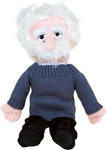 The Unemployed Philosophers Guild Albert Einstein Little Thinker - 11" Plush Doll for Kids and Adults