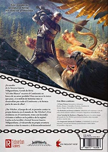 The Witcher Libro Básico - Juego de Rol - Español