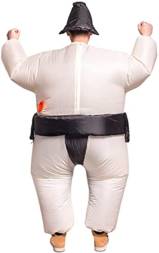 THEE Disfraces Inflable Luchador de Sumo Traje Hinchable para Halloween