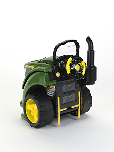 Theo Klein 3916 Motor de tractor John Deere, Réplica de motor con 56 piezas y múltiples funciones para atornillar y pensar, Medidas 43 cm x 40 cm x 52.5 cm, Juguete para niños a partir de 3 años