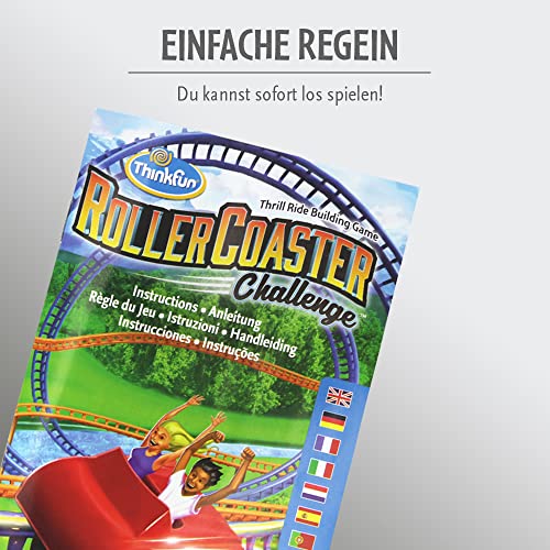 Think Fun- Roller Coaster Challenge Juego de habilidad (Ravensburger 76343) , color/modelo surtido