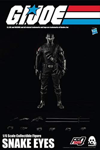 THREEZERO - Threezero X Hasbro Gi Joe Snake Eyes 1/6 Scale ActionFigure (Net)