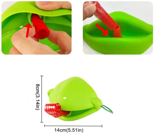 Tic TAC Tongue Game - Divertido Juego Familiar De Escritorio, Juguetes Interactivos, Juego De Mesa Lizard Tongue Eating Pest, Juguete Educativo De Regalo para Niños (Juego)