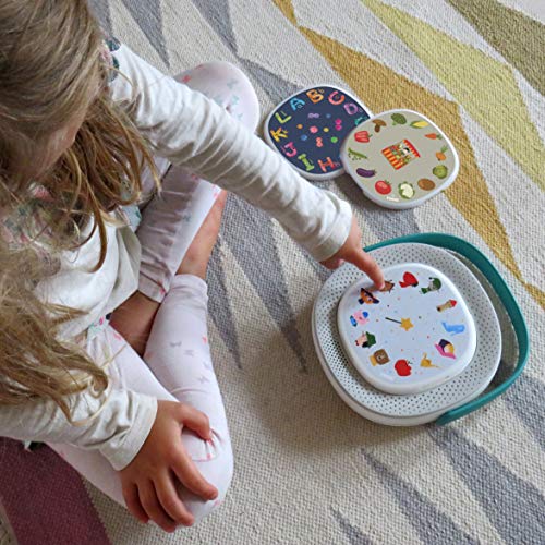 TIMIO TIMIO-TMD-03 Juego de 5 Discos, Reproductor de música Interactivo para niños (TMD-03)