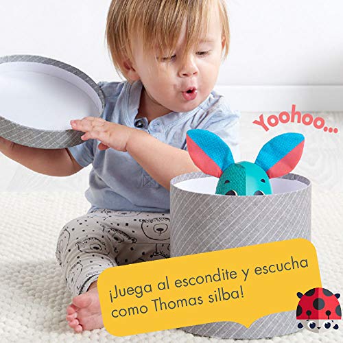 Tiny Love - Wonder Buddy Thomas el Conejo, Juguete de aprendizaje para bebés de 1 año, a partir de 12 meses