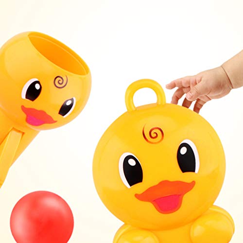 Tomaibaby 1 Set Bebé Baño Aro de Baloncesto Bañera Juego de Disparos de Juguete de Baño Juego para Los Niños Y Niños Pequeños