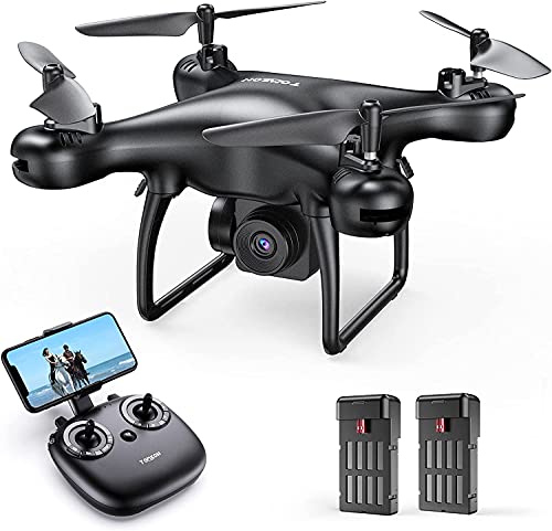 Tomzon D28 1080P Drone con Cámara HD para Principiante, Dron Vuelo de 24 Minutos, G-Sensor Trayectoria de Vuelo 3D Flips Modo sin Cabeza Estabilización de Altitud Mini Drone para Niños y Adultos