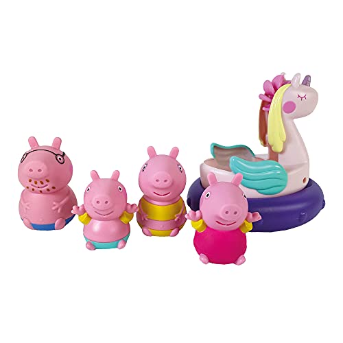 Toomies- Peppa Pig Juguetes de baño, Multicolor (Tomy E73319)