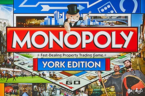 Top Trumps Monopoly - Edición York, versión en inglés (Winning Moves 16742)