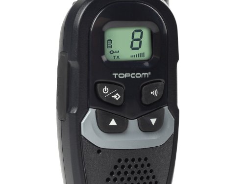 Topcom RC-6410 – Walkie-talkie, Alcance Hasta 6 km, 8 Canales