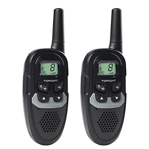 Topcom RC-6410 – Walkie-talkie, Alcance Hasta 6 km, 8 Canales