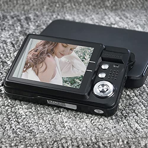 TOPD Cámara de Pantalla LCD de 2,7 Pulgadas Cámara Digital Recargable de 21 megapíxeles Cámara de vídeo Digital HD para Estudiantes, niños, Adultos