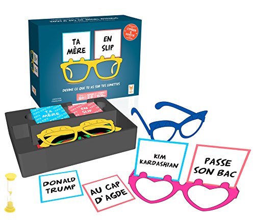 Topi Games- Jeux de Société - Ta Mère En Slip, Color Bleu (439001)