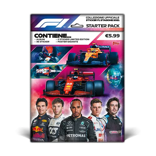 Topps F1 Pegatinas 2021 - Multipack