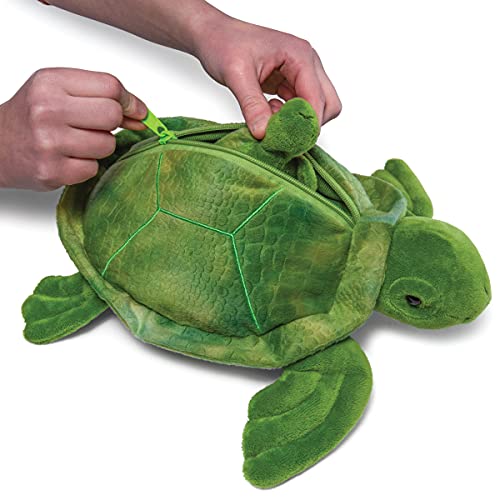 Tortuga de peluche Prextex con con 3 tortuguitas de peluche Colección de animales bebe de peluche Juego de animales de peluche