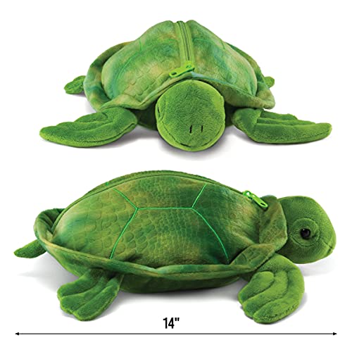 Tortuga de peluche Prextex con con 3 tortuguitas de peluche Colección de animales bebe de peluche Juego de animales de peluche