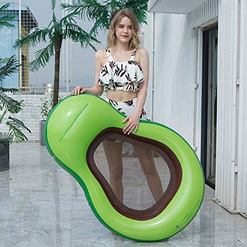 Towinle Hamaca Flotante Agua Tumbona Hinchable Colchón Inflable para Piscina Tumbona de Piscina,Hamaca de Agua Flotante Cama Flotante de Agua para Adultos (Tipo 1)