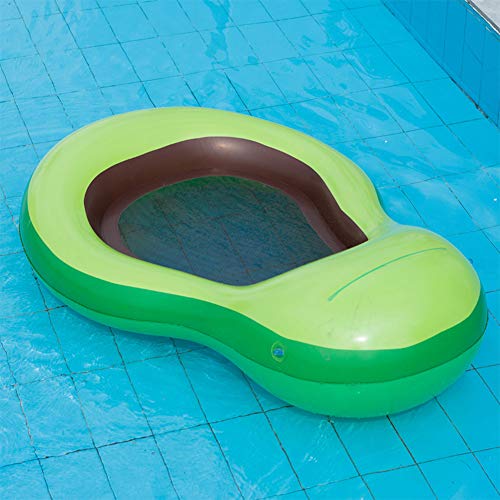 Towinle Hamaca Flotante Agua Tumbona Hinchable Colchón Inflable para Piscina Tumbona de Piscina,Hamaca de Agua Flotante Cama Flotante de Agua para Adultos (Tipo 1)