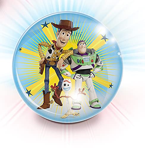 Toy Story Pelota con Luz 10Cm Flash Ball 4 (09128), Multicolor (Mondo 1)