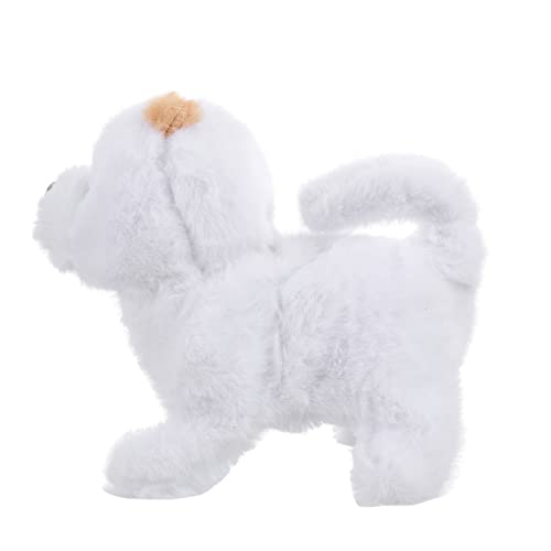 TOYANDONA Caminando Perro Juguete Peluche Electrónico Interactivo Juguete Juguete Ladrido Perrito Perro Mascota Juguete Peluche Animal Animal Perro para Niños Niño Regalo