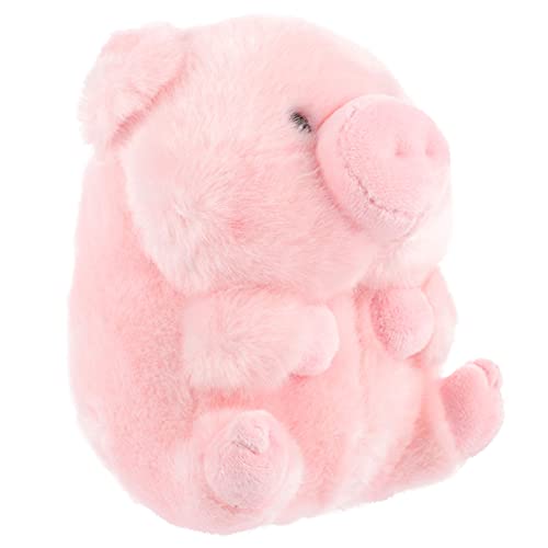 TOYANDONA Pequeño Peluche de Cerdo Rosa Animales Juguetes de Peluche Animal Muñeca Cojín Figurita Ornamentos Almohada para La Fiesta de Cumpleaños Favores 18Cm