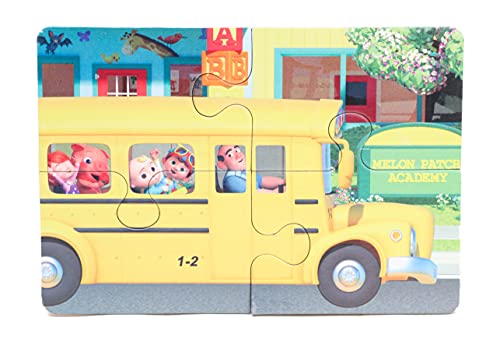 Toyland® Cocomelon My First Puzzles - 4 rompecabezas - Juguetes para niños pequeños - Edad 18 meses +