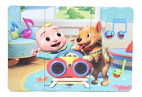 Toyland® Cocomelon My First Puzzles - 4 rompecabezas - Juguetes para niños pequeños - Edad 18 meses +