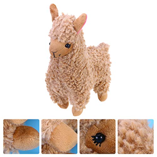 TOYMYTOY Alpaca de Peluche de Juguete Llama Animal de Peluche Camel Animal de Peluche Muñeca para Niñas Cumpleaños