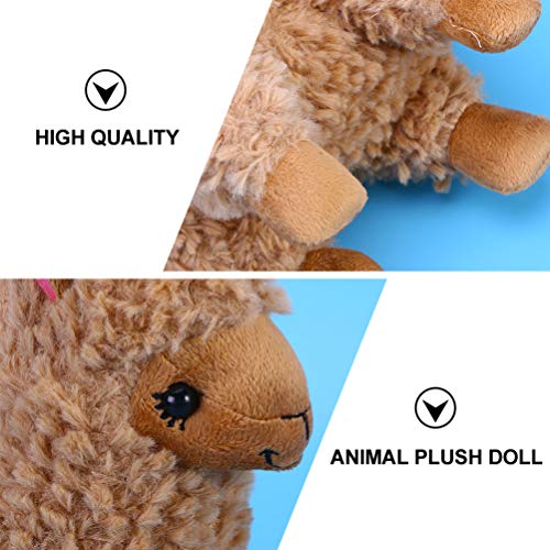 TOYMYTOY Alpaca de Peluche de Juguete Llama Animal de Peluche Camel Animal de Peluche Muñeca para Niñas Cumpleaños