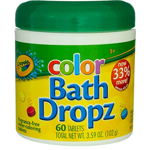 Toys & Child Play Visions Crayola Bath Dropz 3.59 oz,60 Tablets Model: by