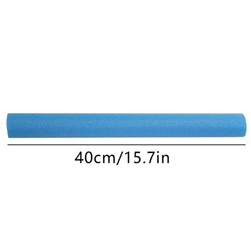 Trampolín Polacos Cubierta del Acolchado De Espuma De 40cm Tubo Protector Acolchado De Espuma Tubo Trampolín Polo Fundas De Espuma Azul 12pcs