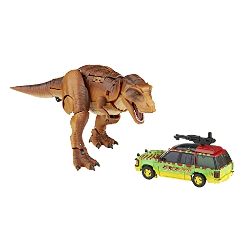 Transformers Generations -- Transformers Collaborative: Jurassic Park Mash-Up - Tyrannocon Rex y Autobot JP93 - Edad: 8+