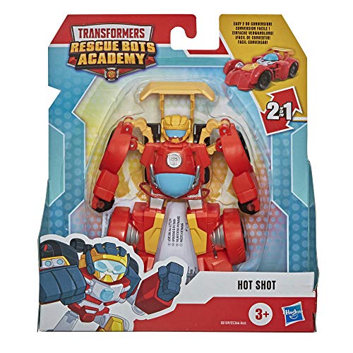 Transformers Rescue Bots Academy Rescan E8109 Figura de acción transformable 13 cm - Hot Shot