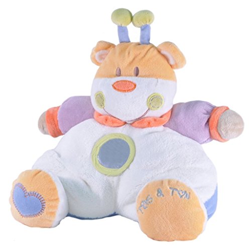 Tris&Ton Peluche osito infantil bebé niño niña, oso peluche 25 cm suave felpa modelo Vaquita (Trisyton)