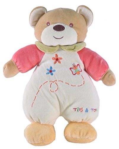 Tris&Ton Peluche osito infantil bebé niño niña, oso peluche mimos suave felpa modelo Mimos Miel (Trisyton)