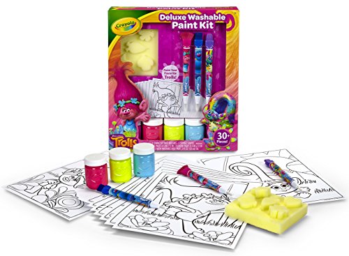 Trolls - Kit de pintura deluxe (Crayola 54-0156) , color/modelo surtido