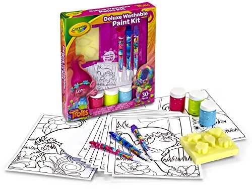 Trolls - Kit de pintura deluxe (Crayola 54-0156) , color/modelo surtido