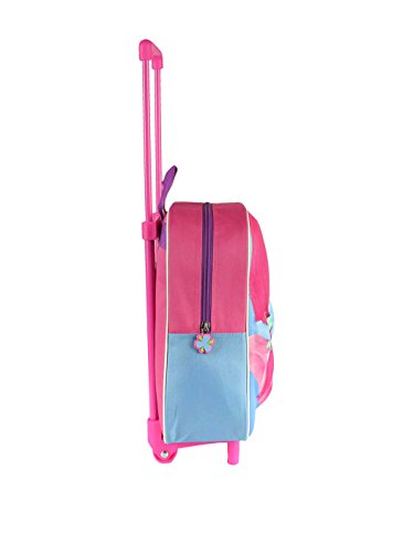 TROLLS Mochila Trolley 3D Trolls Fucsia