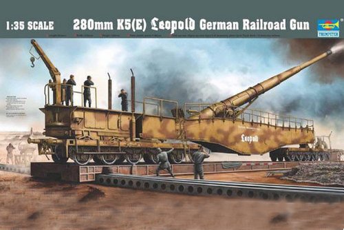 Trumpeter 00207 Kit Modelo Railgun Leopold 280mm K5 (E)