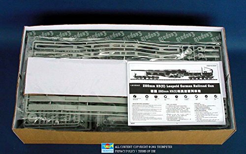 Trumpeter 00207 Kit Modelo Railgun Leopold 280mm K5 (E)