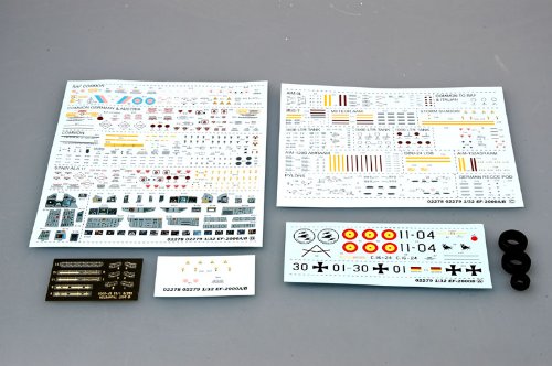 Trumpeter 2279 EF-2000B Eurofighter Typhoon - Caza [importado de Alemania]