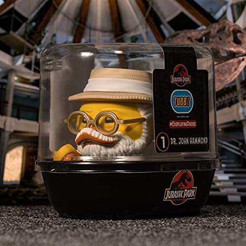 TUBBZ Jurassic Park Dr Hammond Duck - Figura Oficial de Jurassic Park Merchandise – Edición Limitada única Regalo de Vinilo para coleccionistas NS2746