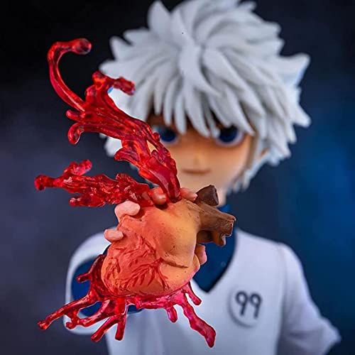 TXYANG Hunter X Hunter Killua Zoldyck - Figura de acción de animación, decoración de personajes, colección de recuerdos, juguete para regalo, 27 cm