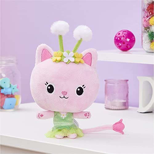 Ty Gabby Dollhouse Kitty Fairy Peluche De Peluche De Gabbys Dollhouse Plush Kitty Flower Fairy Cat, Almohada De Peluche De Anime De Dibujos Animados Suave para Niños Y Niñas