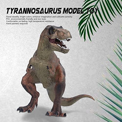 Tyrannosaurus Rex Toy, Figura de Dinosaurio Realista Juguetes Modelo de Dinosaurio Educativo Juguete para niños coleccionista decoración Fiesta(tiranosaurio)